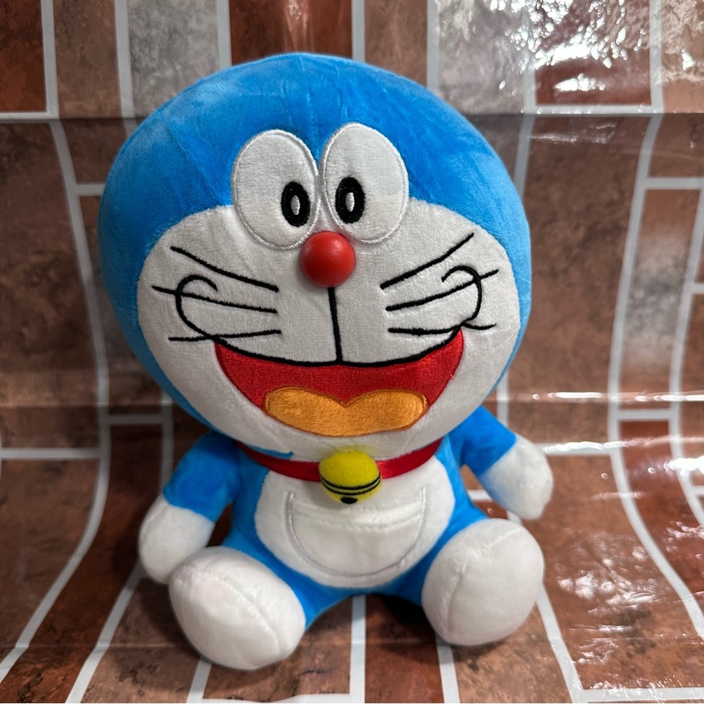 Doraemon Sitting Fujiko Pro 10" Plush Without Tag